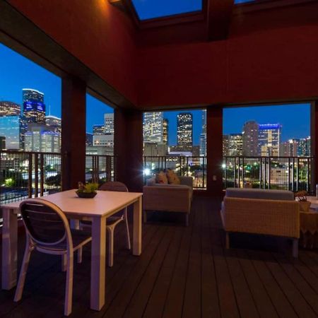 Downtown Apt Free Parking - Pool - Gym - Fully Kitchen Houston Esterno foto