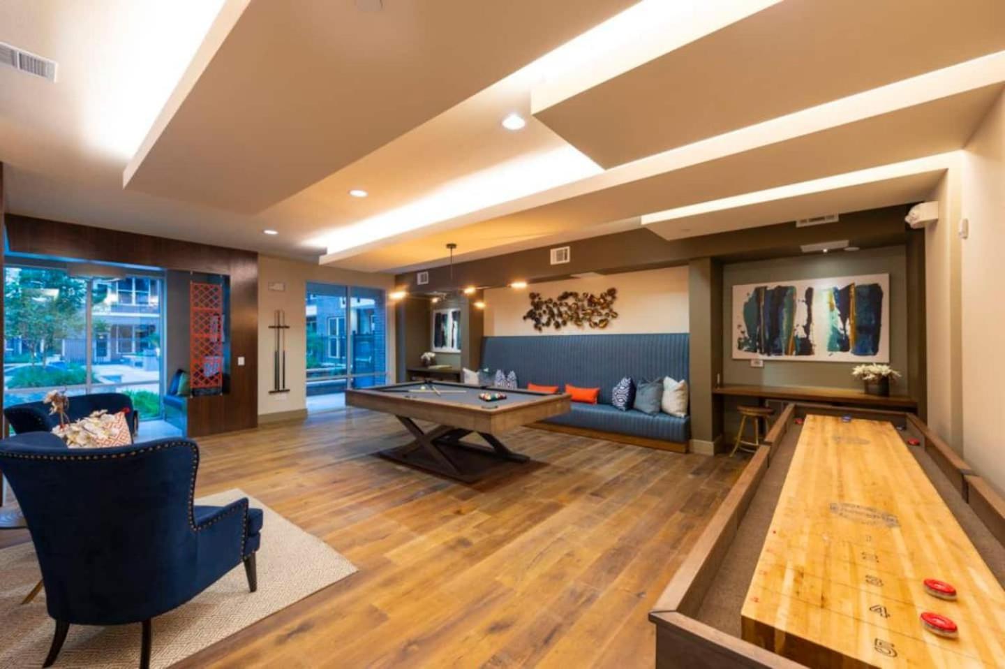 Downtown Apt Free Parking - Pool - Gym - Fully Kitchen Houston Esterno foto
